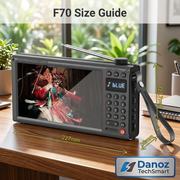 Sansui F70 size guide