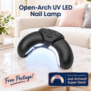 Black BeautySmart nail lamp on living-room table with Free Postage