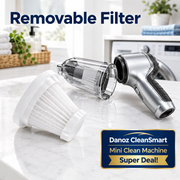 CleanSmart removable filter detail