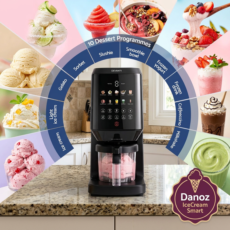 Ten IceCream Smart dessert programmes with ice cream, sorbet, gelato and drinks