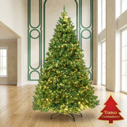 Danoz ChristmaSmart 2.7m green fir with warm white LEDs