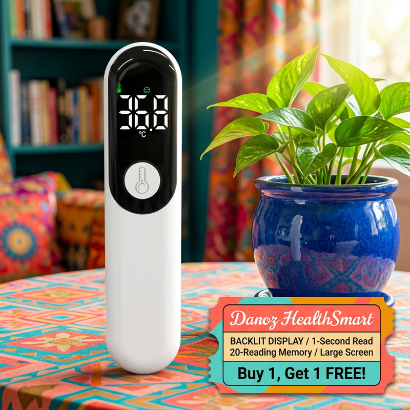 HealthSmart white thermometer display