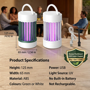 Lamp specifications with bottom PestSmart badge