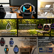 IMIKI D2 feature overview with qualified battery and wellness information