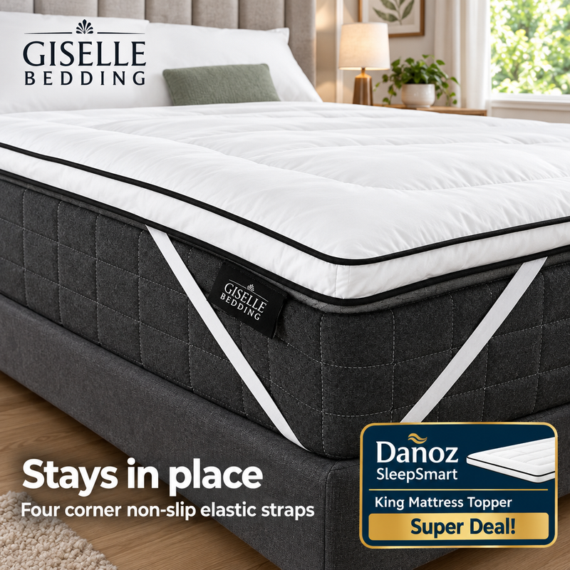SleepSmart corner elastic strap detail