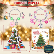 Original image two dimensions with warm Christmas background and Danoz badge