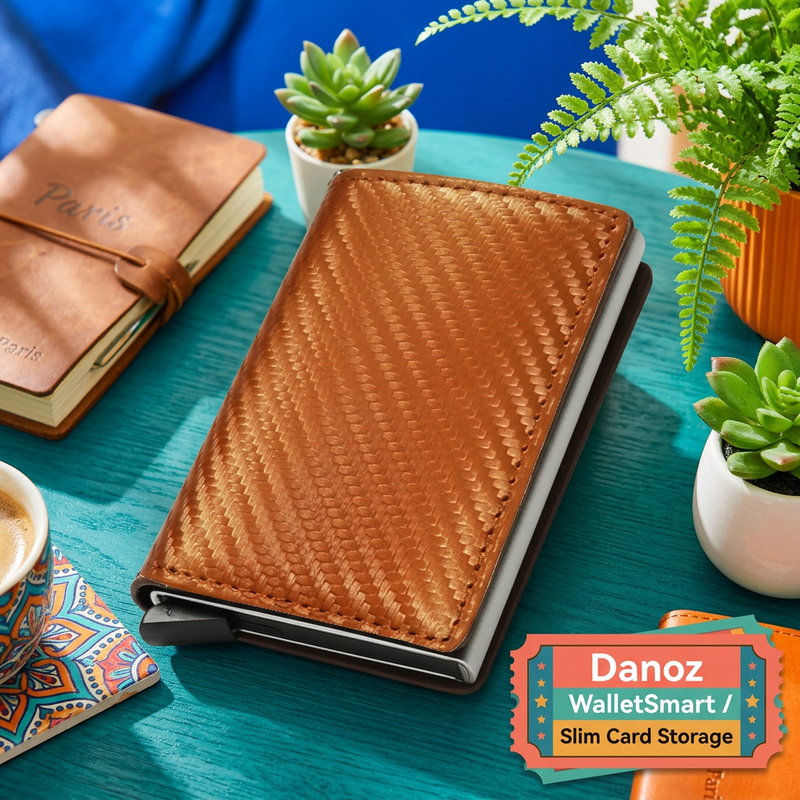 💳 Danoz WalletSmart | Slim Pop-Up Card Wallet | Cards & Cash Together | 8 Colour Choices | Free Postage!