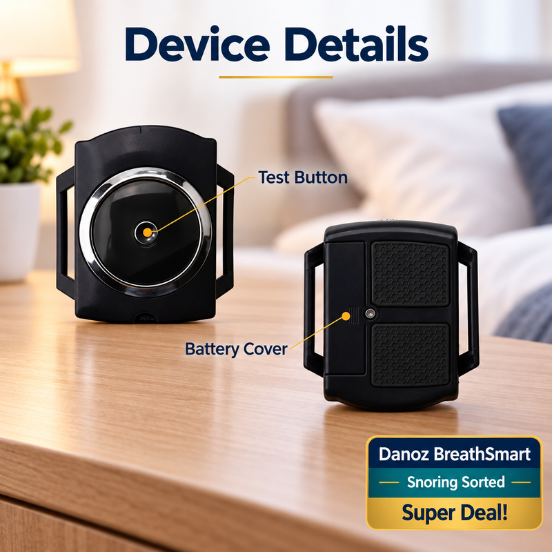 BreathSmart front and rear device details