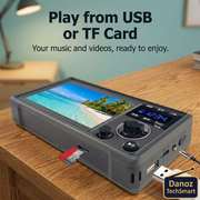 Danoz TechSmart USB TF card detail with beach picture