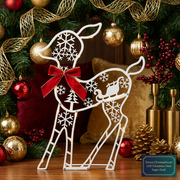 ChristmaSmart fawn festive detail