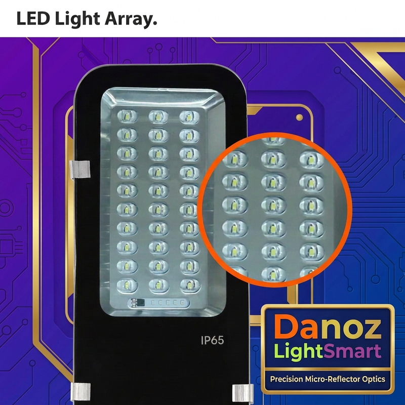 🔆 Danoz LightSmart | Split Solar Outdoor Light | Separate Panel & Remote Control | Adjustable Brightness | Free Postage!