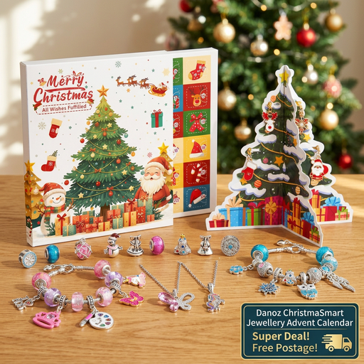 ChristmaSmart YD-01 festive jewellery advent calendar showcase Free Postage