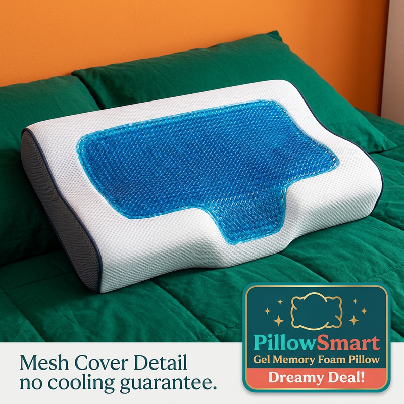 PillowSmart mesh cover detail