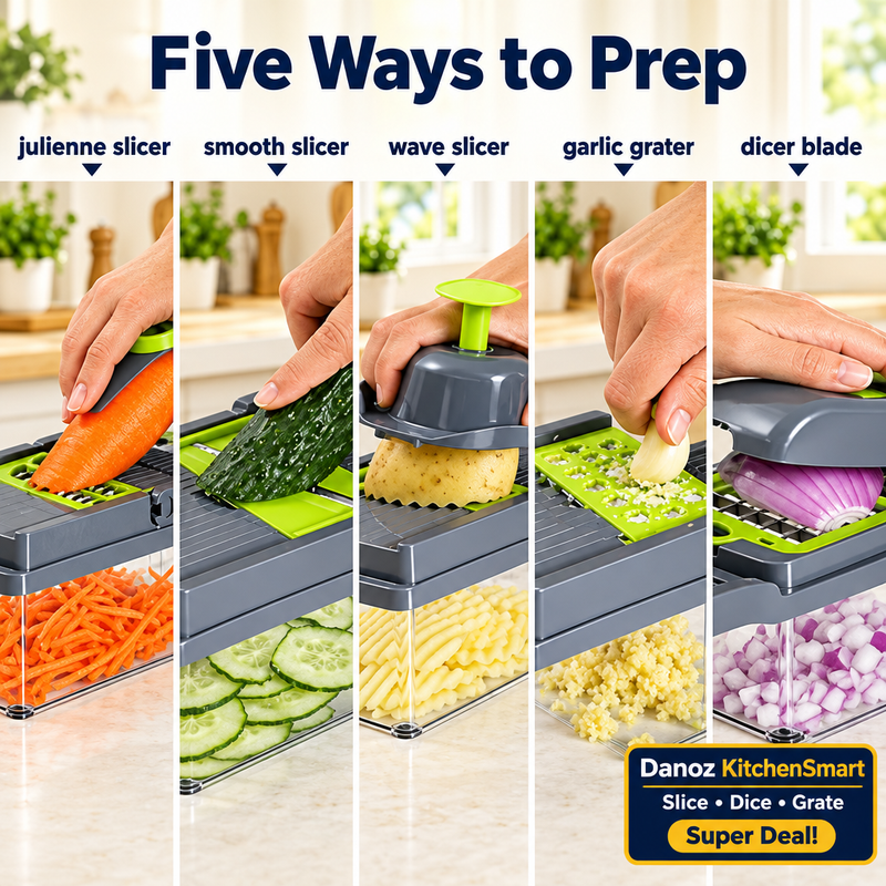 KitchenSmart five food preparation functions