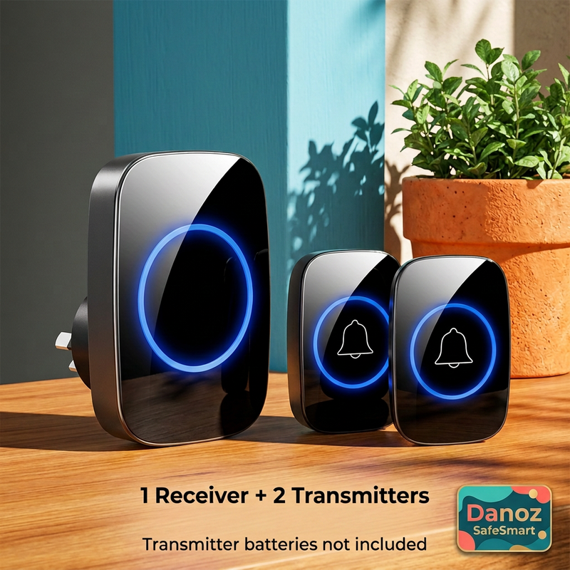 SafeSmart one receiver two transmitters corrected wording