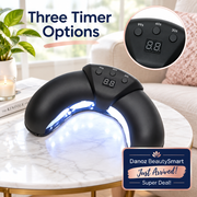 Nail lamp timer controls