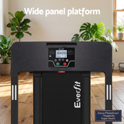Black Everfit wide flat console platform and LCD controls