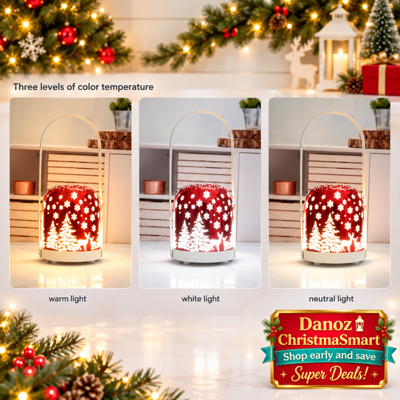Three lantern light colours