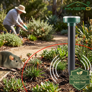 Danoz PestSmart repeller in a vivid lawn setting