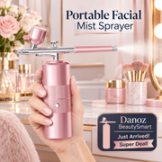 Portable pink facial mist sprayer