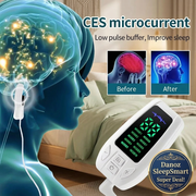 SleepSmart illustrated head and controller with bedroom background and Danoz SleepSmart Super Deal badge