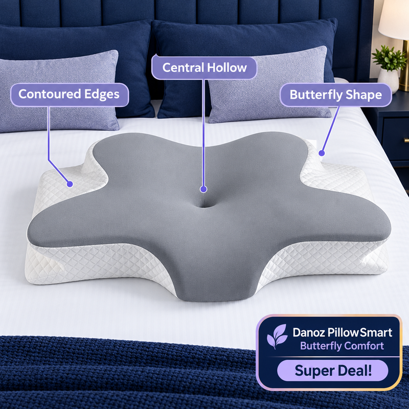 PillowSmart butterfly contour details