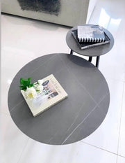 Interior Ave - Broadway Two Tier Stone Coffee Table Set - danozdirect