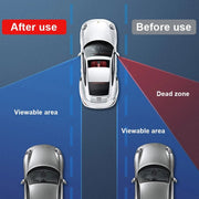 Just in Danoz Direct - SEAMETAL Car Mirror 360° Adjustable Wide Angle Side Rear Mirrors Blind Spot Snap Way for Parking Auxiliary Rear View Mirror - Buy 1 Get 1 Free - danozdirect