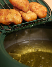 Justcook 20cm JSHS - YZG0320 - 1 Double Handle Tempura Karaga Fryer Pot Frying Pan - danozdirect