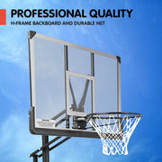 Kahuna Height - Adjustable Basketball Portable Hoop for Kids and Adults - danozdirect