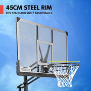 Kahuna Height - Adjustable Basketball Portable Hoop for Kids and Adults - danozdirect