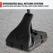 Kahuna Portable Basketball Ring Stand w/ Adjustable Height Ball Holder - danozdirect