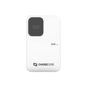 Keep your devices powered up without the worry. ChargeCore SafeCharge Max 5K delivers 5000mAh of reliable charging in a sleek white design - danozdirect