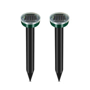 Keep your garden critter - free with Danoz Pest Outdoor Solar Repellent Lamp! This ultrasonic marvel uses electronic vibrations to send unwanted rodents, snakes, and insects - danozdirect