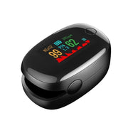 Keep your health in check with Danoz Finger Clip Heart Rate Meter! This sleek black gem oximeter easily measures your fingertip oxygen levels, Buy 1 Get 1 Free! - danozdirect