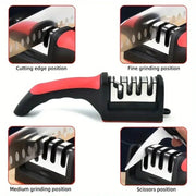 Keep your kitchen knives 🔪 sharp and ready with the Danoz Kitchen 3 - Segment Knife Sharpener - Buy 1 Get 1 Free! - danozdirect