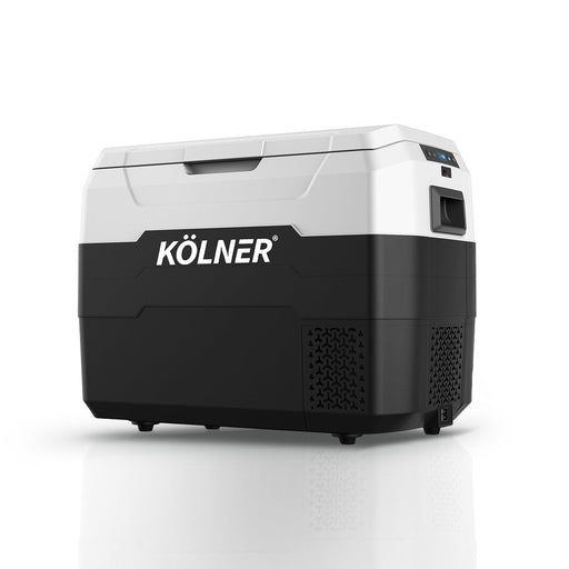 Kolner 40l Fridge Freezer Cooler 12/24/240v Camping Portable Esky Refrigerator - Black - danozdirect
