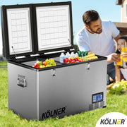 Kolner 80l Portable Fridge Cooler Freezer Camping Car Travel Refrigerator - danozdirect