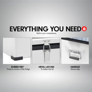 Kolner 80l Portable Fridge Cooler Freezer Camping Car Travel Refrigerator - danozdirect