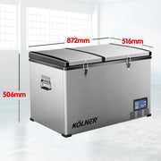Kolner 80l Portable Fridge Cooler Freezer Camping Car Travel Refrigerator - danozdirect