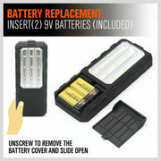 LED Light Camping Portable Magnetic Garage Work Auto Repair Torch Super Bright - danozdirect