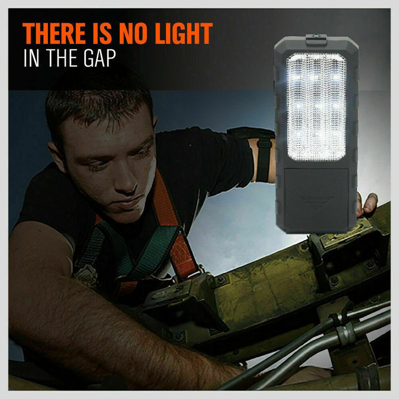 LED Light Camping Portable Magnetic Garage Work Auto Repair Torch Super Bright - danozdirect