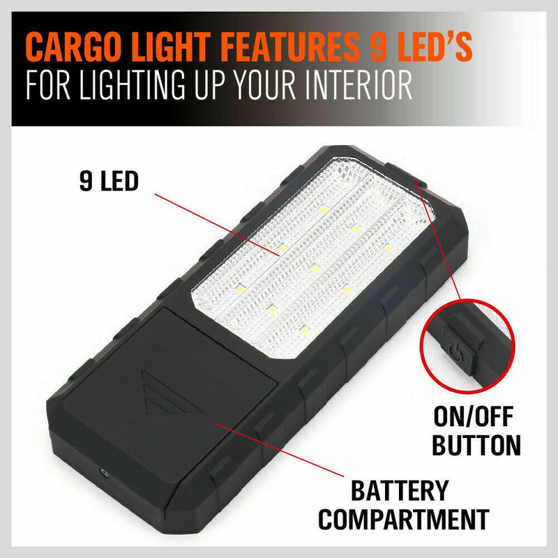 LED Light Camping Portable Magnetic Garage Work Auto Repair Torch Super Bright - danozdirect