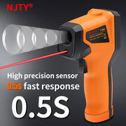 Measure temperatures quickly and easily with the Danoz Smart Digital Infrared Thermometer. With a range of - 50~600℃ - danozdirect