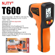 Measure temperatures quickly and easily with the Danoz Smart Digital Infrared Thermometer. With a range of - 50~600℃ - danozdirect