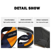 Men's Flip Flops with EVA - PVC Dual Sole, 3 Colors (Black/Blue/Green) for Comfort & Style for Summer Beach & Daily Wear(Black) - danozdirect