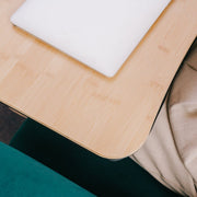 Portable Bamboo Laptop PC Table Lap Tray Workstation - danozdirect