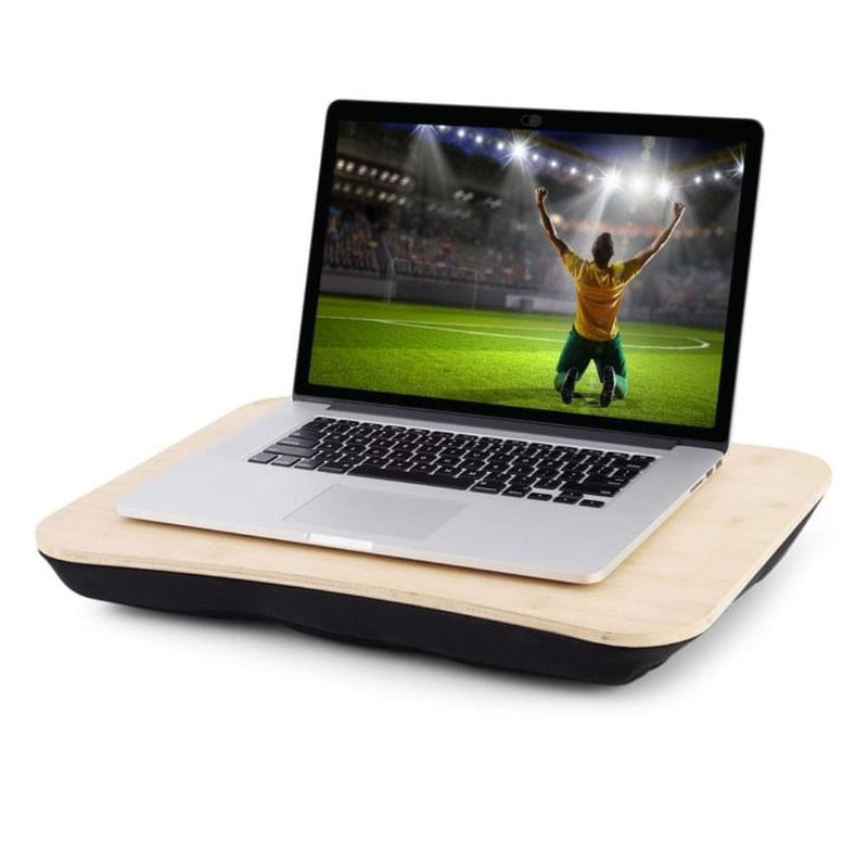 Portable Bamboo Laptop PC Table Lap Tray Workstation - danozdirect