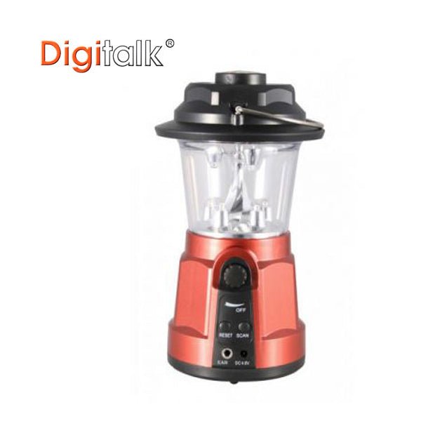 Portable Dynamo LED Lantern Radio with Built - In Compass - danozdirect