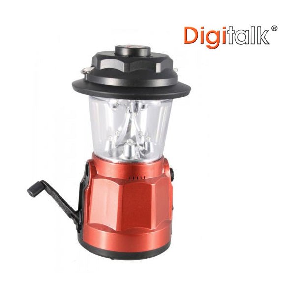 Portable Dynamo LED Lantern Radio with Built - In Compass - danozdirect